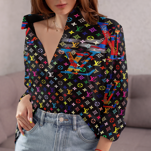 Limited Edition Louis Vuitton Premium Casual Shirt For WOMEN – MRS-CCY-330