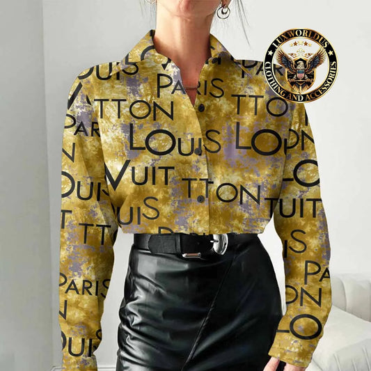 [NEW] Premium LOUIS VUITTON Casual Shirt 💖 Women 2024 LUX- NCY-0001ESV5KBDO