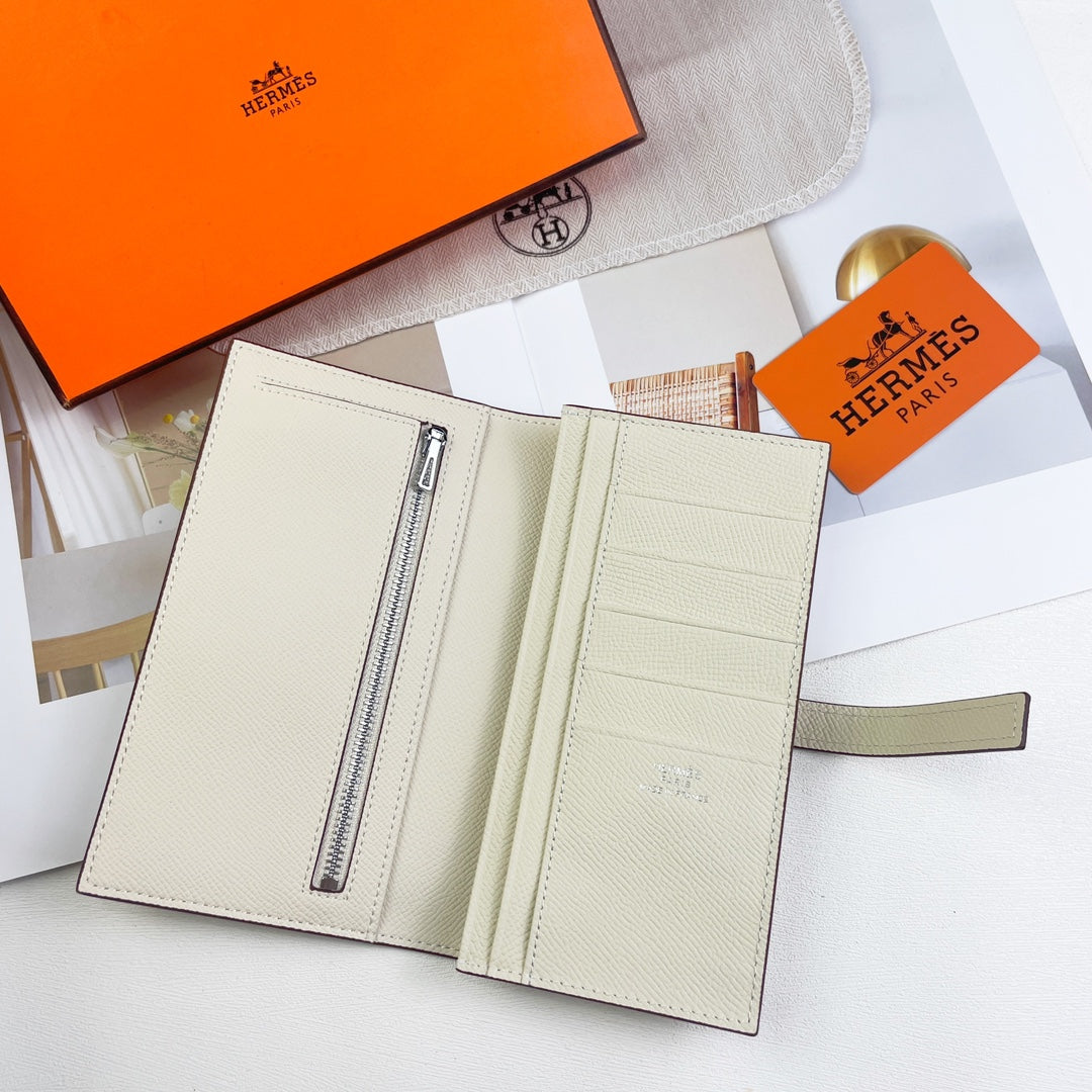 Hermes Goyard New H Passant Toutenmainte Wallet white