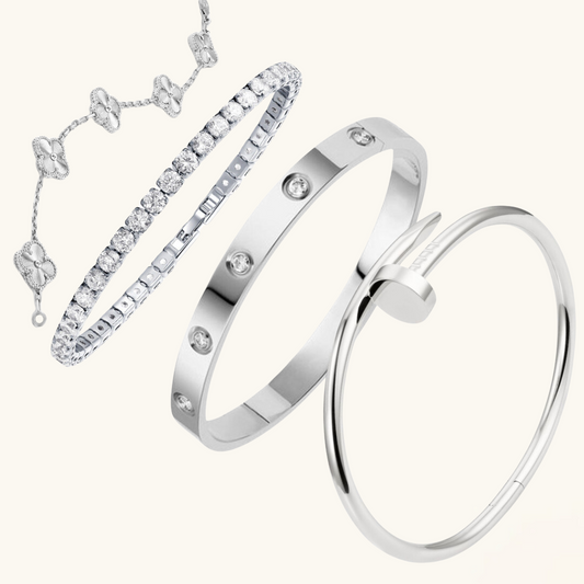 4-Piece Bracelet Set Silvio
