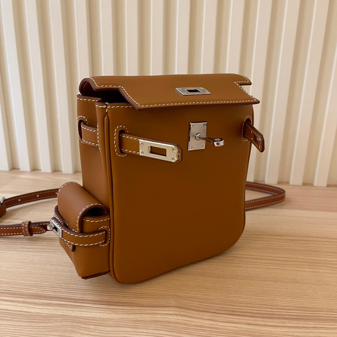 Hermes Goyard Kelly Jump brown