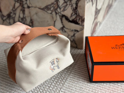Hermes Goyard Horse Bride-a-Brac Storage Bag