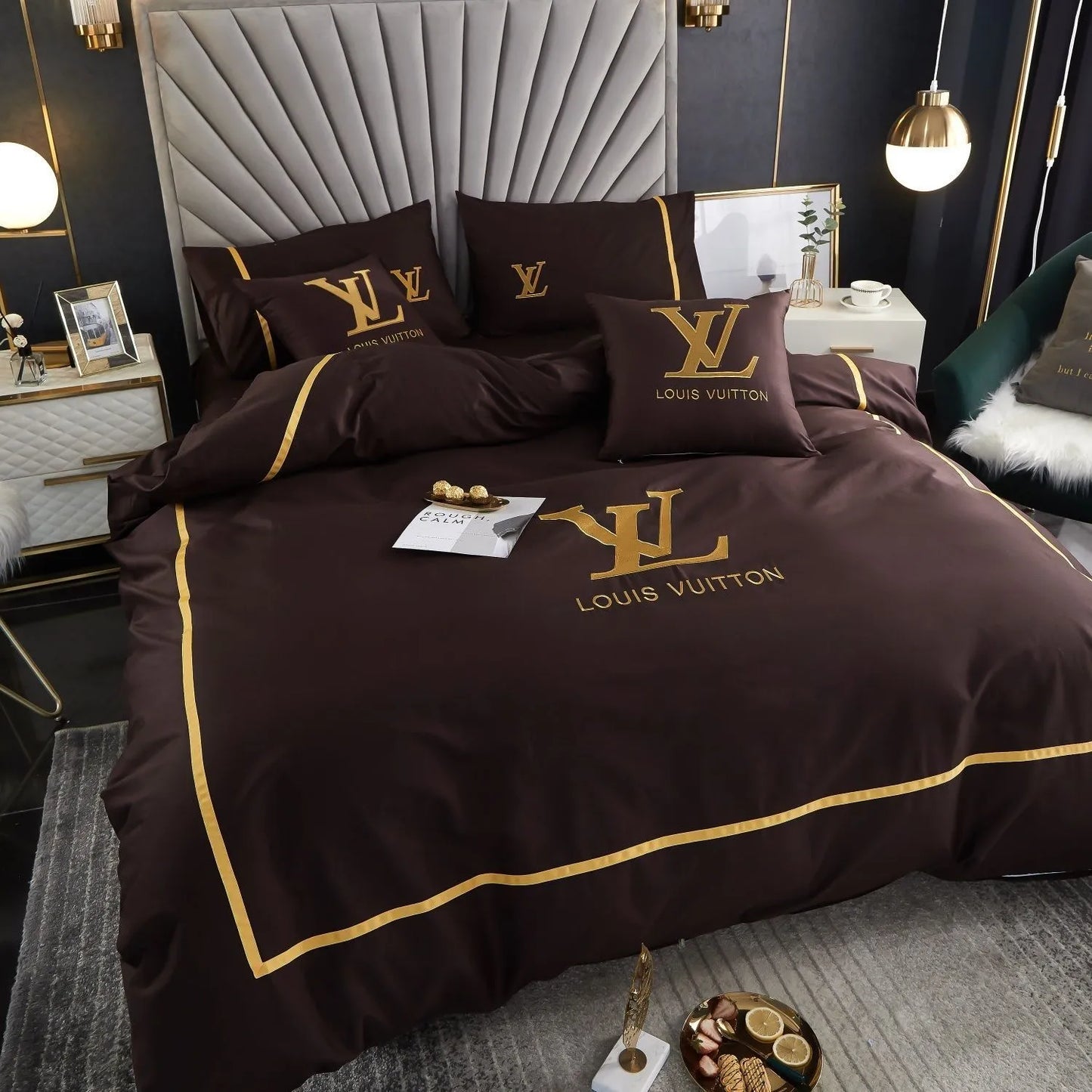 Premium Luxury Brand Bedding Set   DN9020257