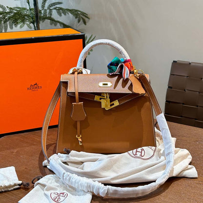 Hermes Goyard Hermes Kelly 25cm Gold Hardware