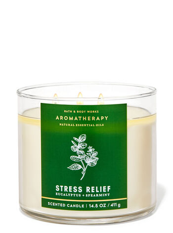 AromatherapyEucalyptus Spearmint3-Wick Candle