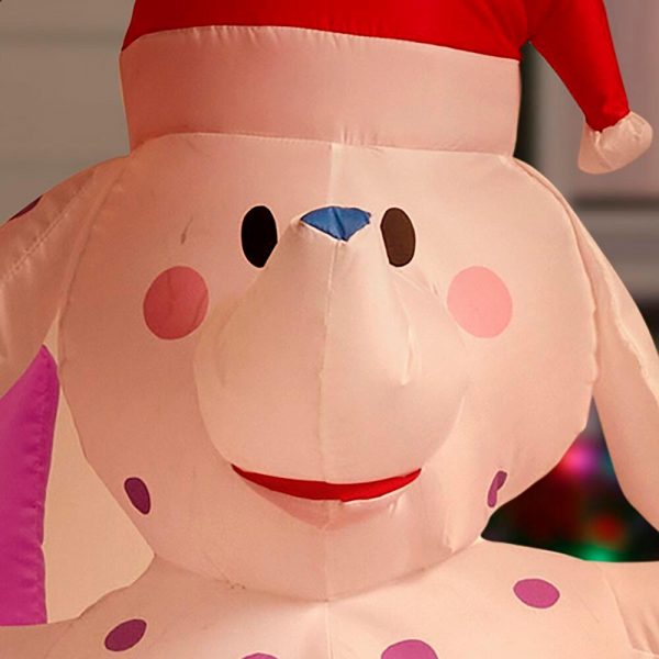 Christmas-9 5 ft w inflatable island of misfit toys scene