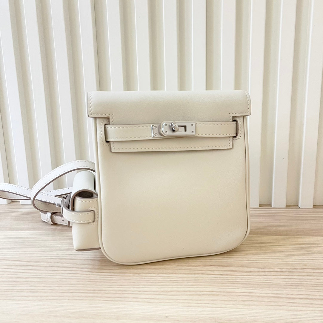 Hermes Goyard Kelly Jump white