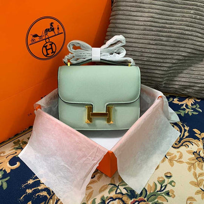 Hermes Goyard AAA-Constance handbag 24cm 19cm BLACK/WHITE/PINK