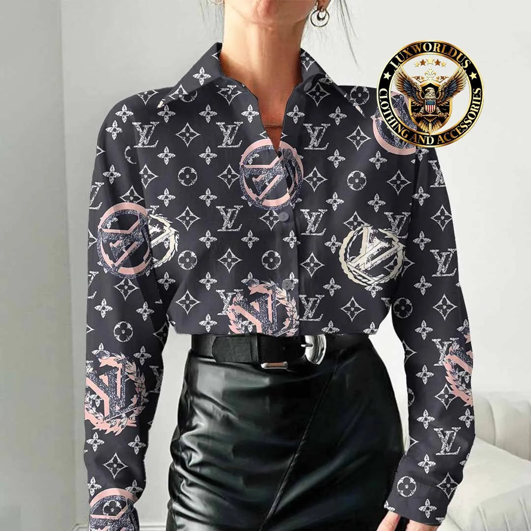 [NEW] Premium LOUIS VUITTON Casual Shirt 💖 Women 2024 LUX- NCY-0001IUCIM1ZE