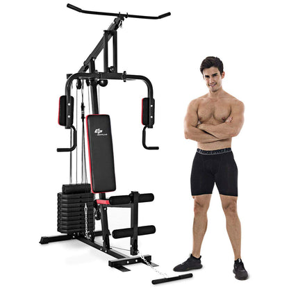 Multifunction Home Gym System Weight Training Exercise Workout Equipment Fitness Strength Machine