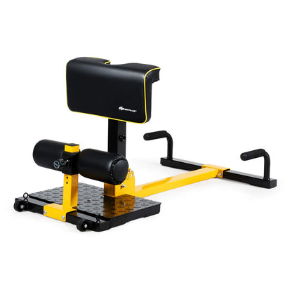 Deep Squat Machine with Anti-Skid Measures, Soft PVC Cover, Handy Wheels