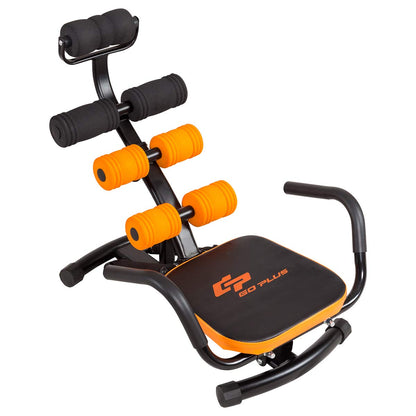 Goplus Core & Abdominal Trainers, Twister Trainer Ab Exercise Machine Height Adjustable