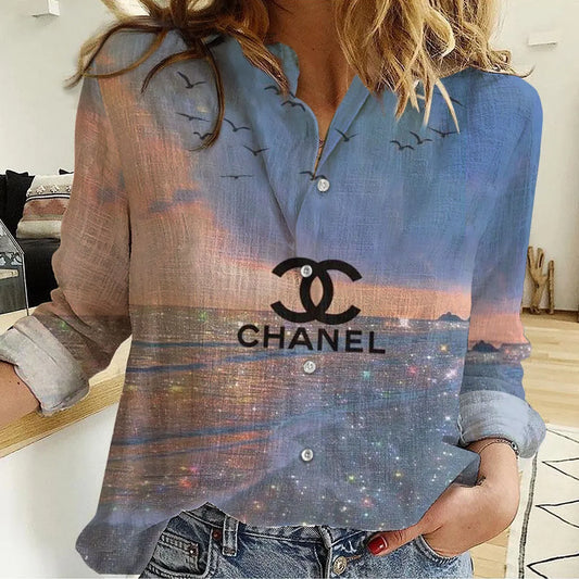 Premium CHANEL Monogram Limited Shirt MRS-NCY-CN2111020