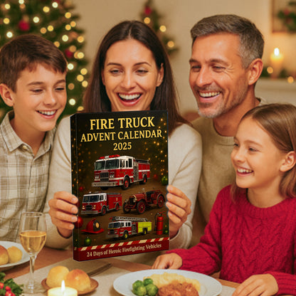 Fire Truck Advent Calendar 2025