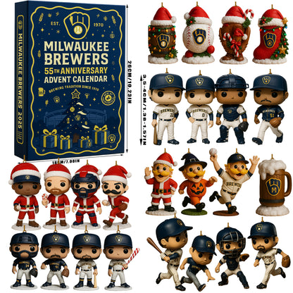 Milwaukee Brewers 55th Anniversary Advent Calendar 2025