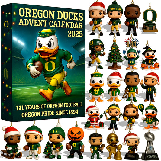 Oregon Ducks Advent Calendar 131st Anniversary â€?2025