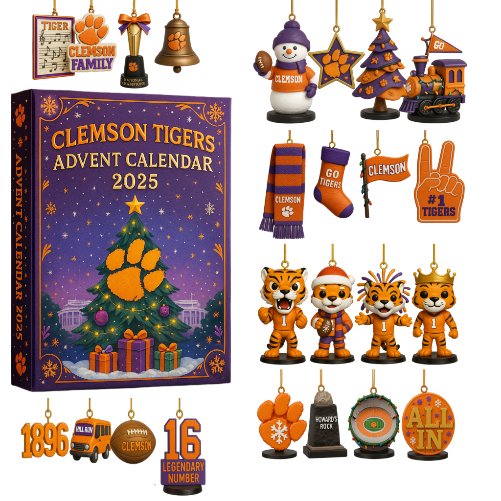 2025 Clemson Tigers football Advent Calendar
