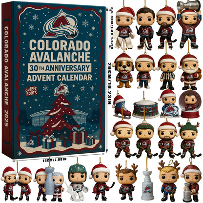 Colorado Avalanche 30th Anniversary Advent Calendar 2025