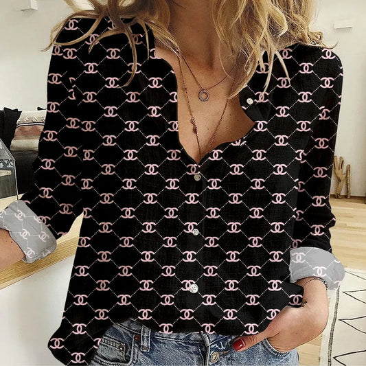 Premium CHANEL Monogram Limited Shirt MRS-NCY-CN2111021