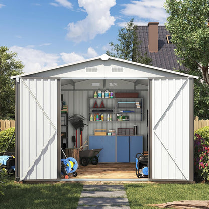 Metal Storage Shed House with Air Vent