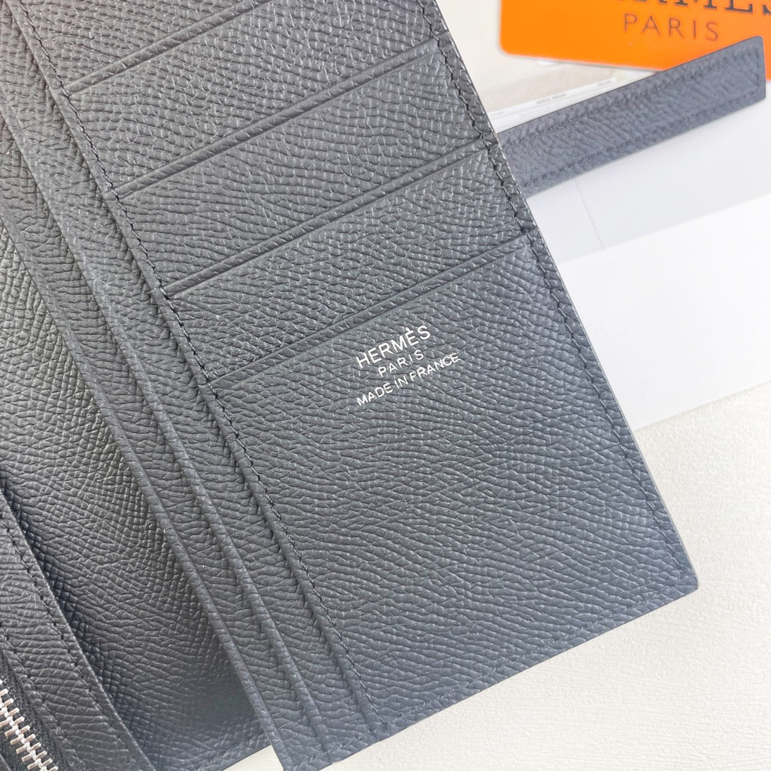Hermes Goyard New H Passant Toutenmainte Wallet black