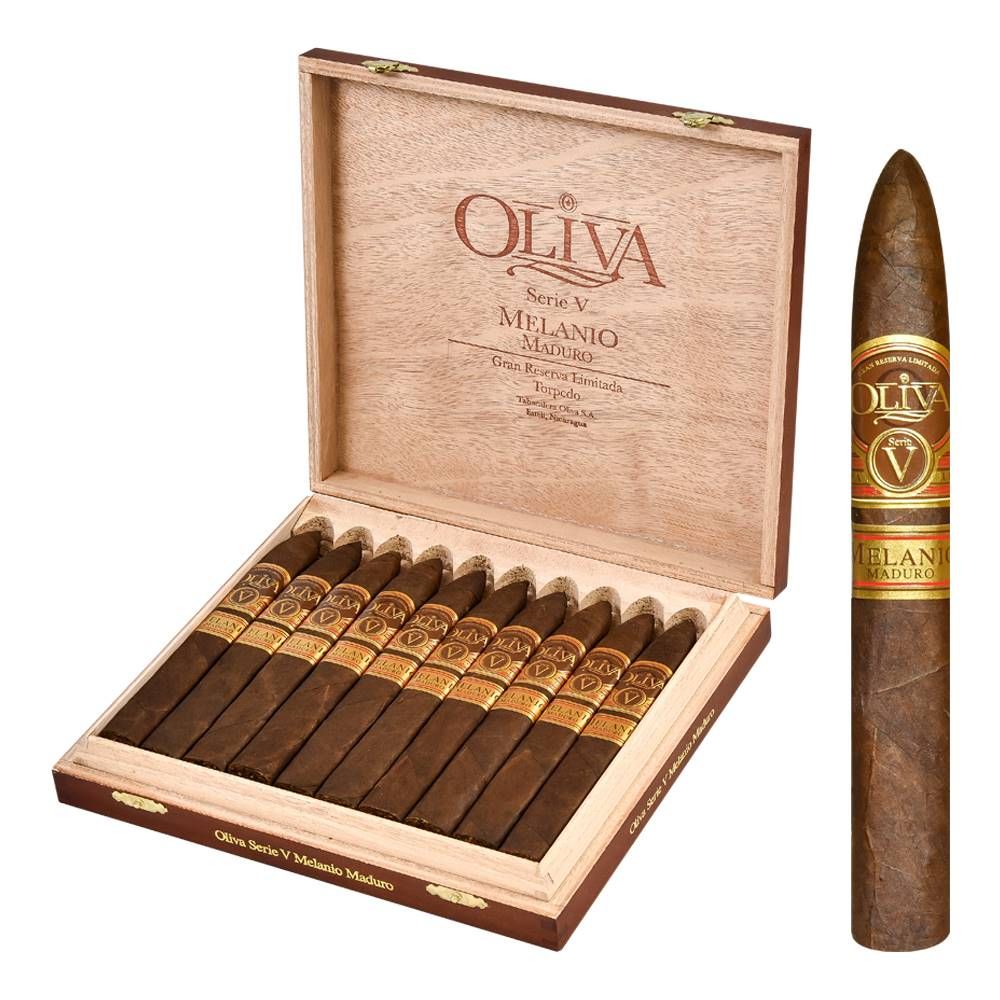Oliva V Melanio Maduro Torpedo Box