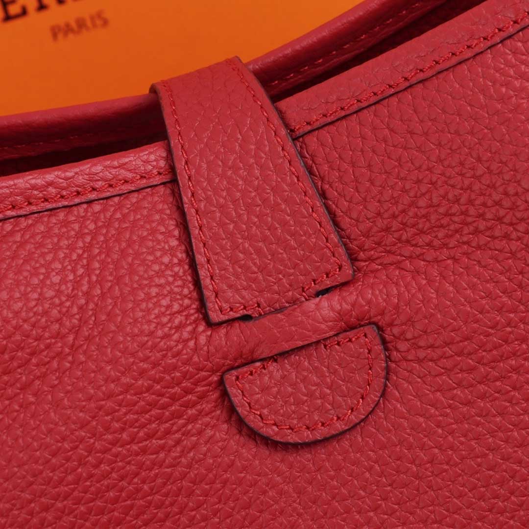 Hermes Goyard AAA-Evelyne III 29 bag ORANGE/BLACK/BLUE