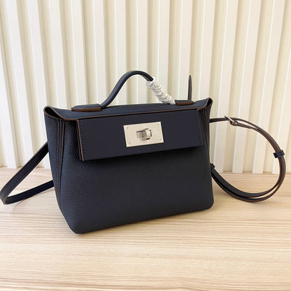 Hermes Goyard Kelly Togo Swift 24 navyblue