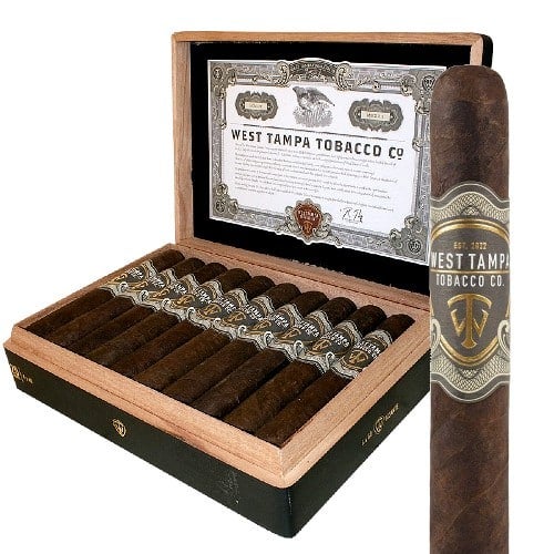 West Tampa Tobacco Co. Black Gigante Box