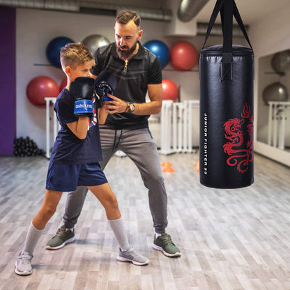 Punching Bag Set for Kids,Filled Heavy Kick Boxing with Gloves