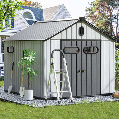 Resin Storage Shed with Floor