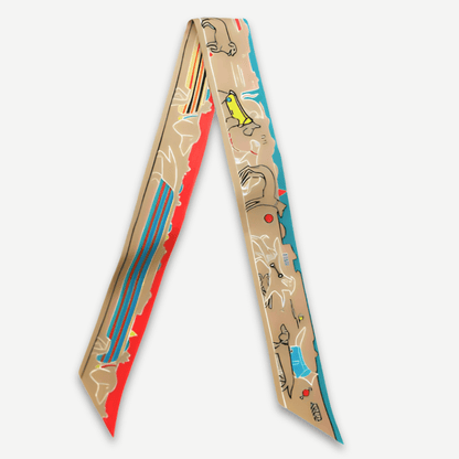 SILK SCARF - 50%OFF