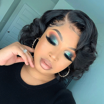 Special 50% Sales | 2025 Lovely Natural Roll Bob Wig