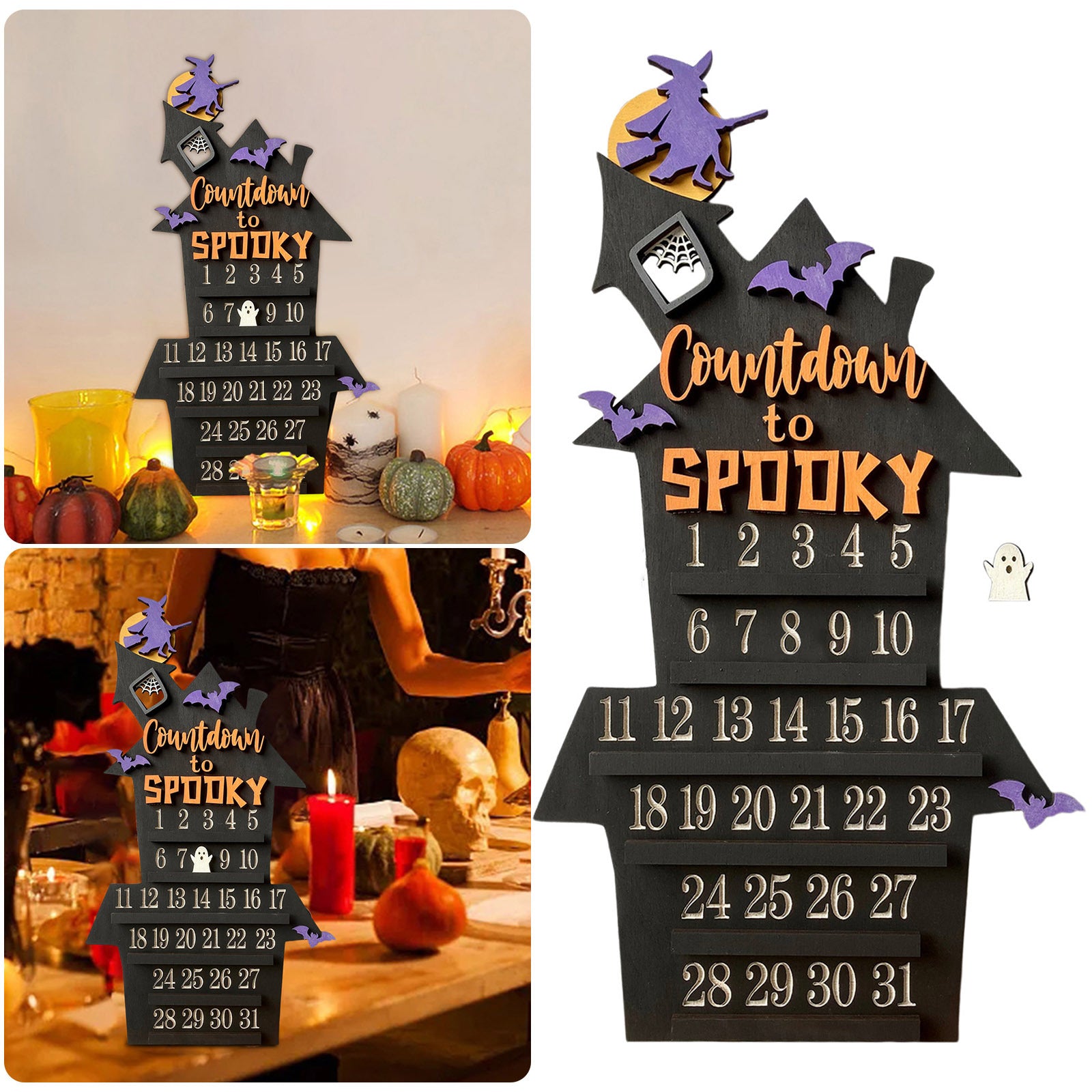🗓Countdown to Spooky Halloween Calendar