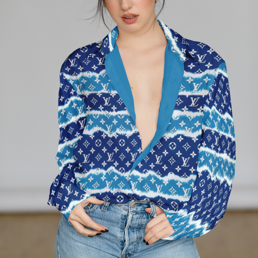 Limited Edition Louis Vuitton Premium Casual Shirt For WOMEN – MRS-CCY-322