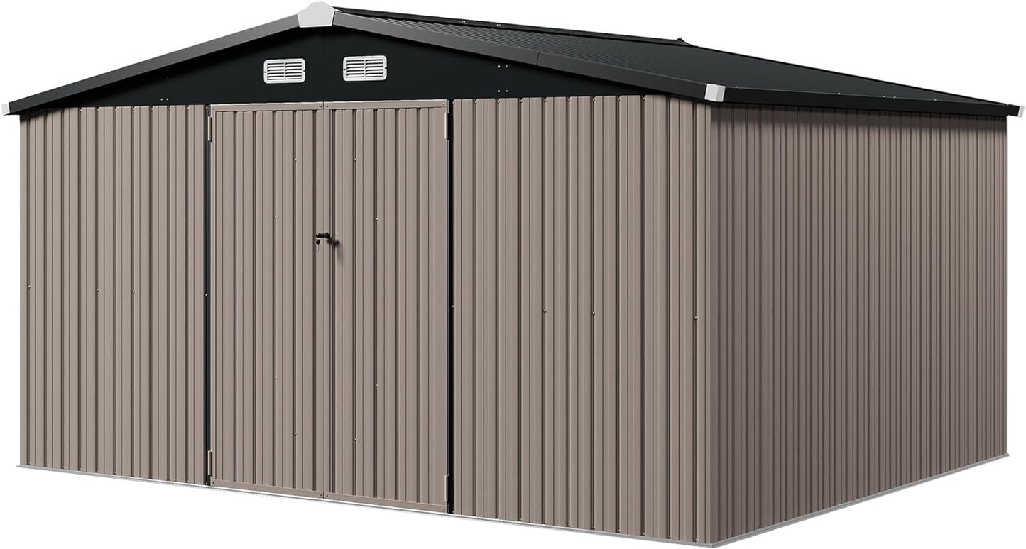 Metal Storage Shed House with Air Vent
