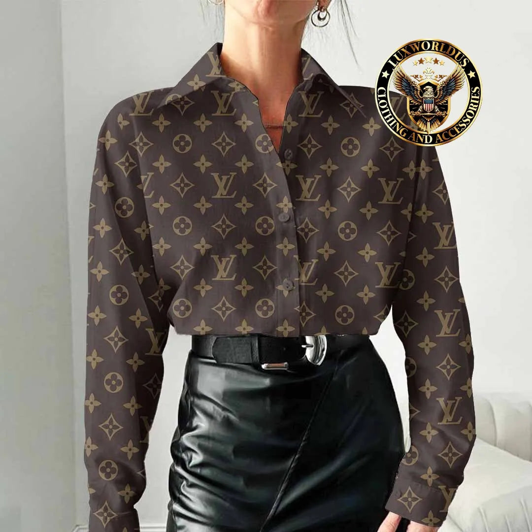 [NEW] Premium LOUIS VUITTON Casual Shirt 💖 Women 2024 LUX- NCY-0001QCJ9YFVZ