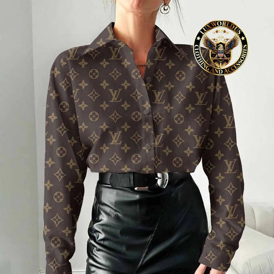 [NEW] Premium LOUIS VUITTON Casual Shirt 💖 Women 2024 LUX- NCY-0001QCJ9YFVZ