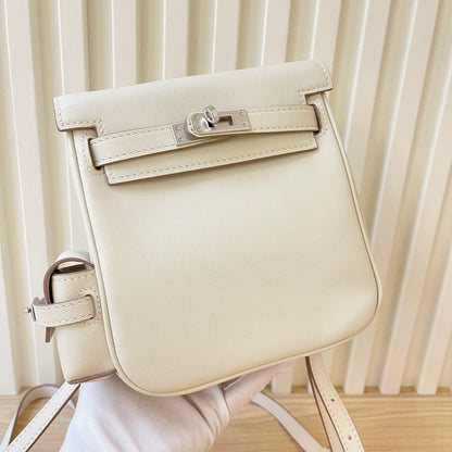 Hermes Goyard Kelly Jump white