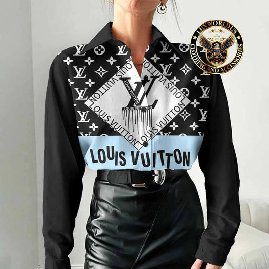 [NEW] Premium LOUIS VUITTON Casual Shirt 💖 Women 2024 LUX- NCY-0001KFM9XEJ0