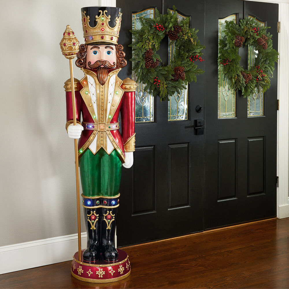 Life-Size LED Christmas Nutcracker, 60"