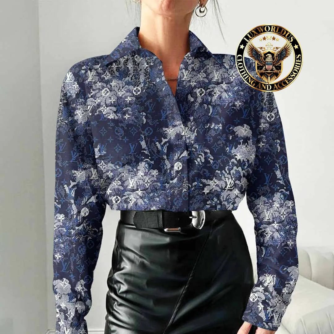 [NEW] Premium LOUIS VUIthtTTON Casual Shirt 💖 Women 2024 LUX- NCY-0001QX6USM2N