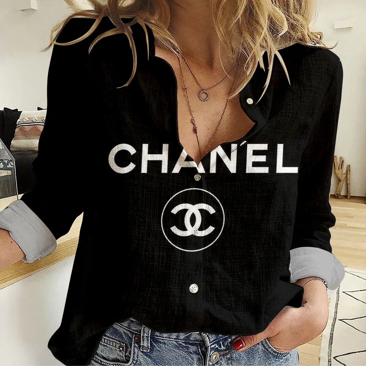 Premium CHANEL Monogram Limited Shirt MRS-NCY-CN2111039