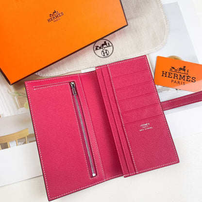 Hermes Goyard New H Passant Toutenmainte Wallet pink