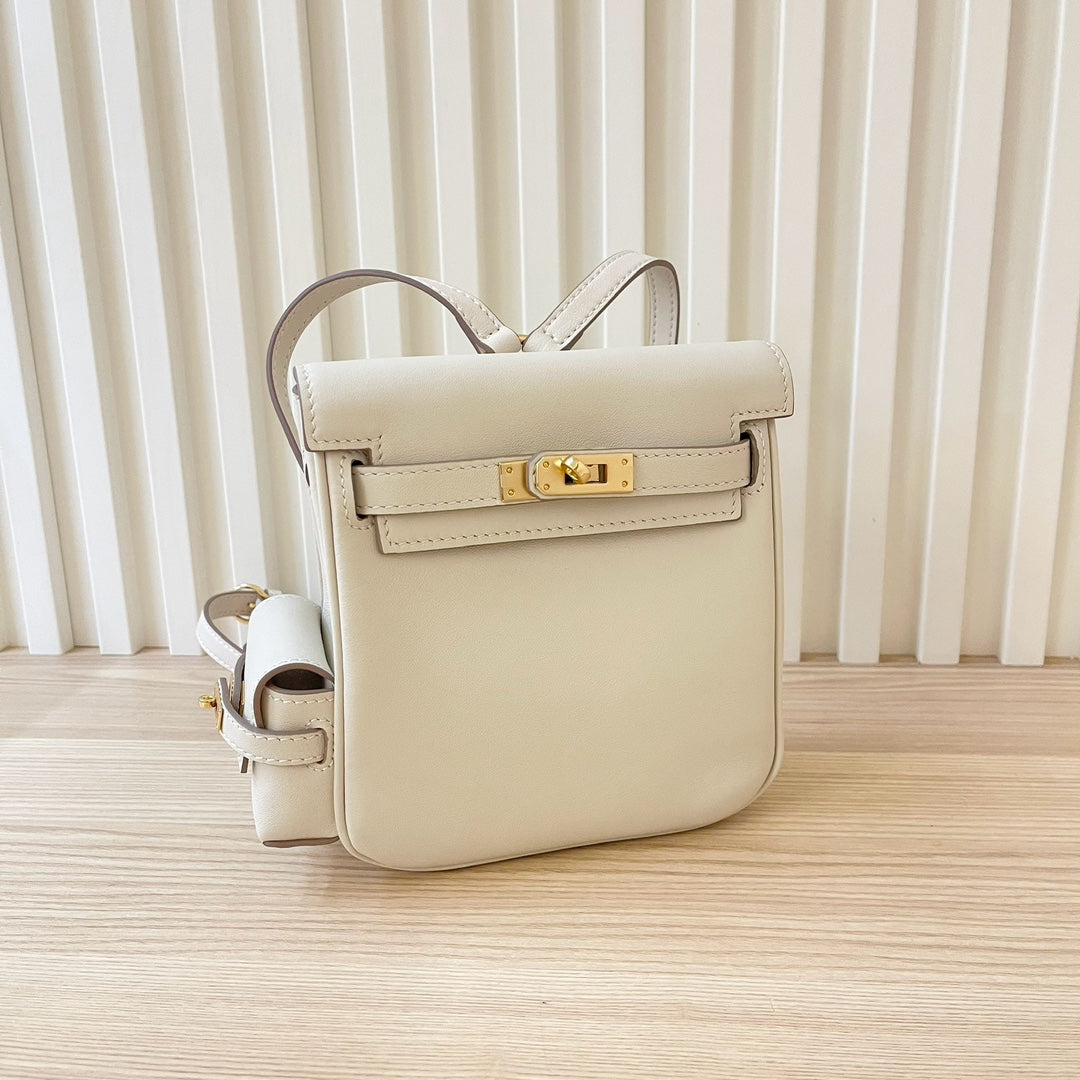 Hermes Goyard Kelly Jump white