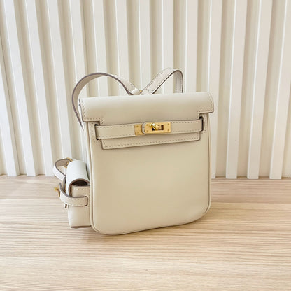 Hermes Goyard Kelly Jump white