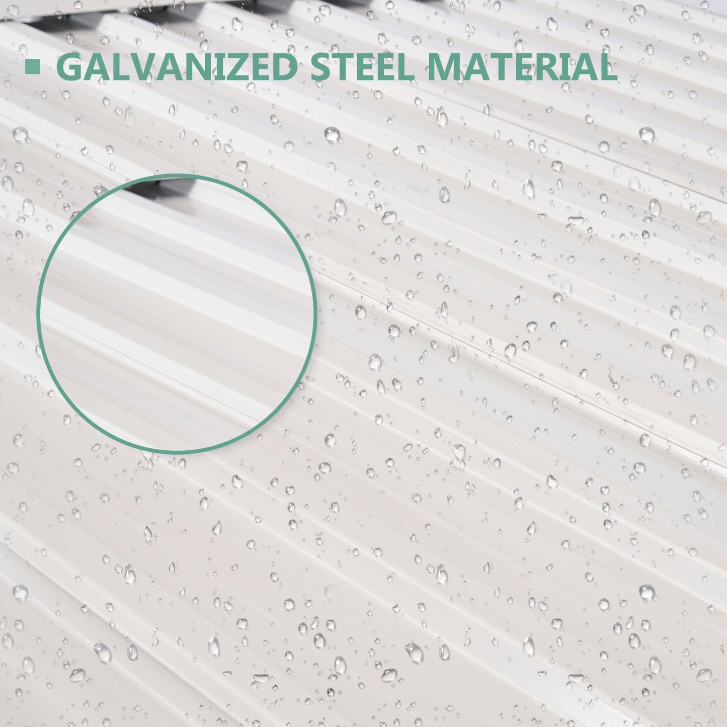 Metal Storage Shed House with Air Vent