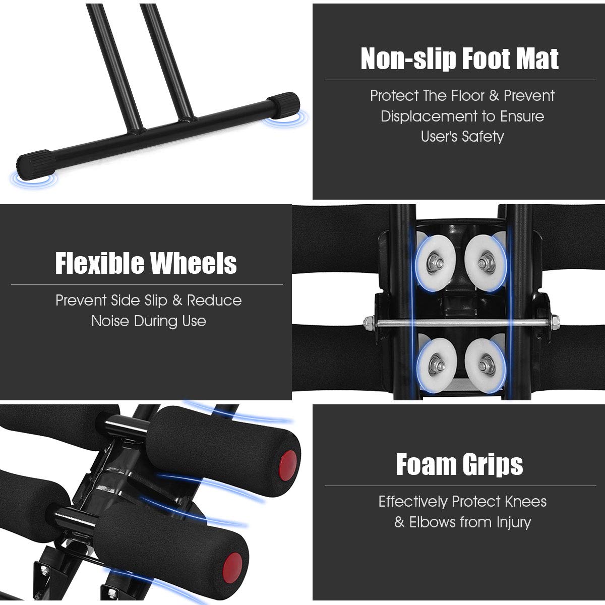 Ab Trainer Foldable Abdominal Trainer Ab Vertical