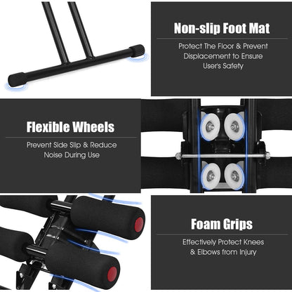 Ab Trainer Foldable Abdominal Trainer Ab Vertical