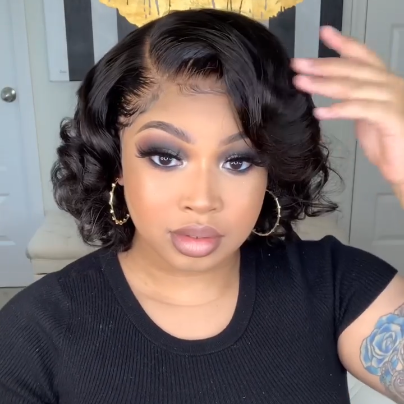 Special 50% Sales | 2025 Lovely Natural Roll Bob Wig